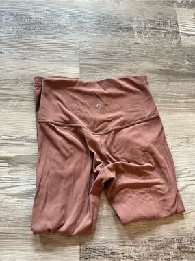 Lululemon High-Rise Waistband Workout cropped legging - Dusty Rose